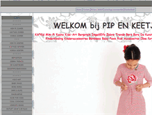 Tablet Screenshot of pipenkeetje.nl
